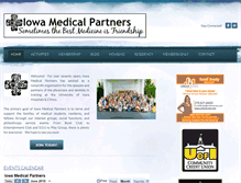 Tablet Screenshot of iowamedicalpartners.org